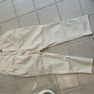 Gap khakis never worn fringe bottom